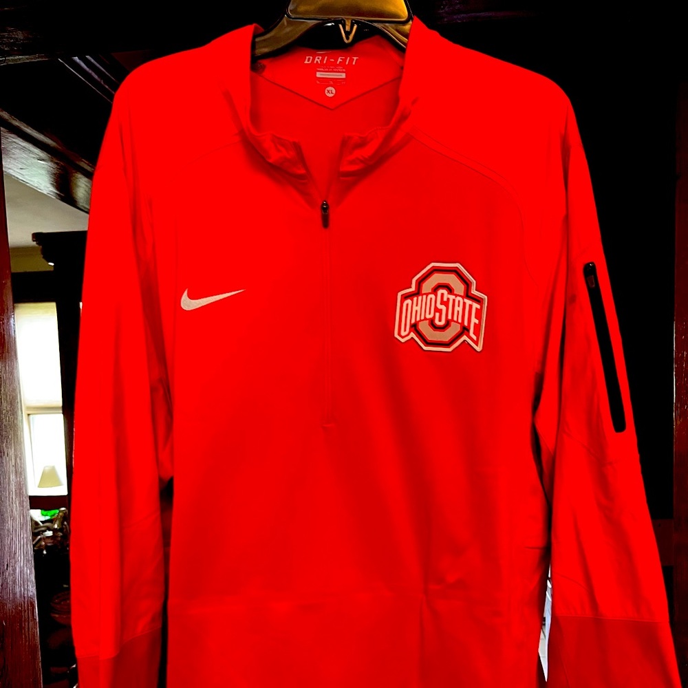 Ohio State quarter zip pullover by Nike